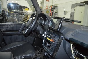 Штатное головное устройство Мерседес Гелендваген - Comand Online 4.5