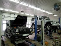 Ремонт Мерседес Гелендваген