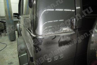 Коррозия на заднем крыле Мерседес Гелендваген Коррозия на заднем крыле Мерседес Гелендваген