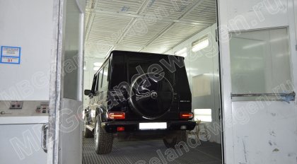 Ремонт и покраска рамки лобового стекла Гелендвагена Ремонт и покраска рамки лобового стекла Гелендвагена