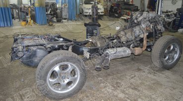 Ремонт рамы Гелендваген